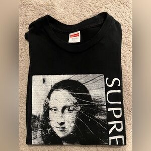 (Worn) Supreme Mona Lisa Tee - Medium - Black
